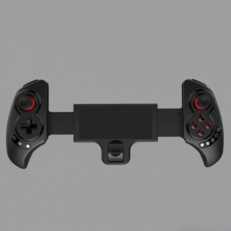Wireless Game Controller: BT 4.0 Low Latency - 360° High-Precision Rocker, 28cm Ultra-Long Telescopic Rod for Android 6.0+, iOS 11.0+ Mobile Gaming - Image 1