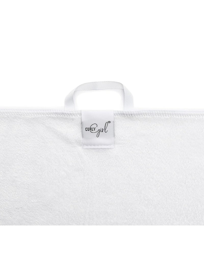 Curly Girl Curly Girl Moisturizing Styling Cream & Large Towel (White) - Image 4