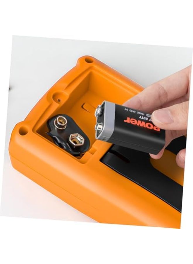 مقياس متعدد رقمي ذو نطاق تلقائي، جهاز اختبار جهد التيار المتردد والمستمر والمقاومة، محمول بحجم الجيب - Image 5