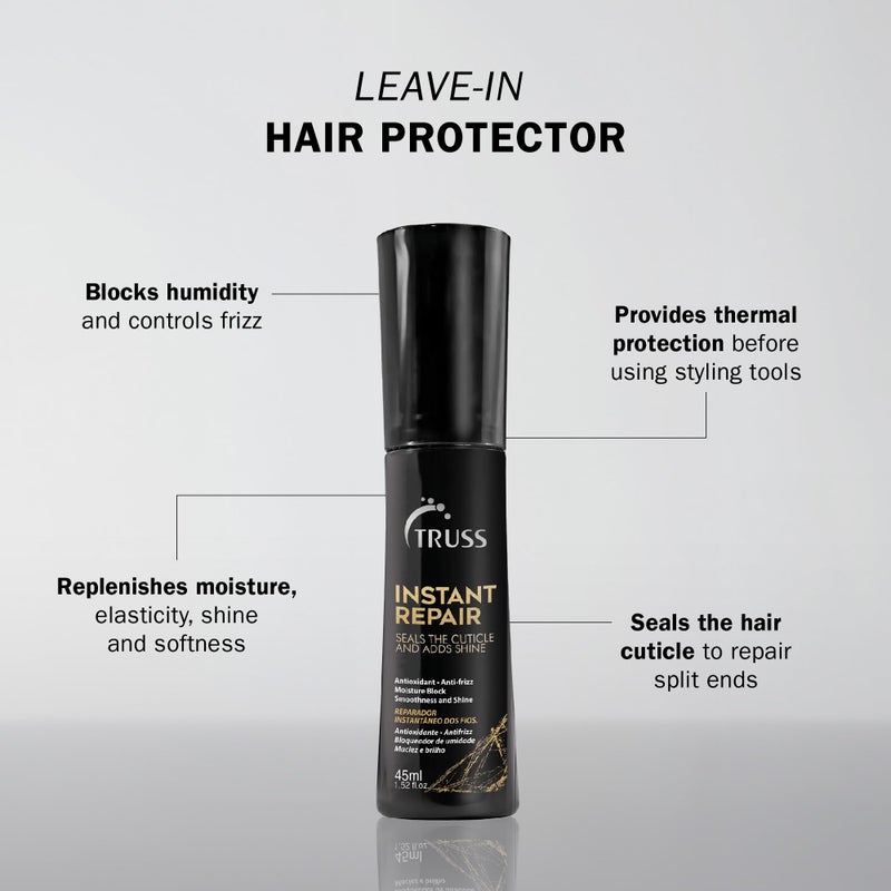 Truss Instant Repair - Daily Leave-In Hair Protector and Humidity Blocker - Seals Split Ends, Leaving Hair Shiny and Silky Soft - Image 2
