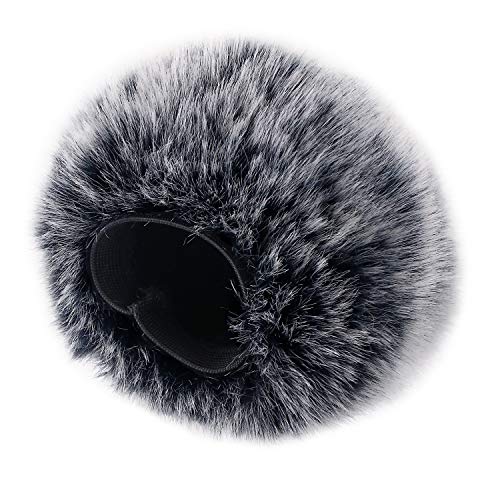 SUNMON Microphone Furry Windscreen Muff, Perfect Mic Pop Filter Mask Shield for Blue Yeti, Yeti Pro Microphones - Image 4