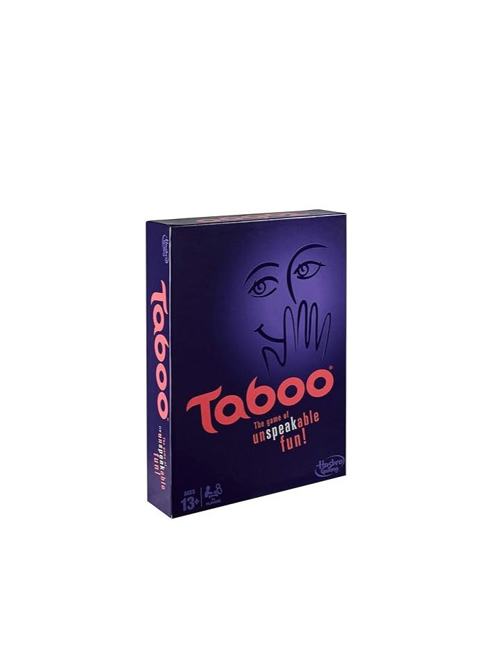 Taboo Board Game: Word Game, Party and Social Games, for 4 Players, Ages 8 and Up - Image 1