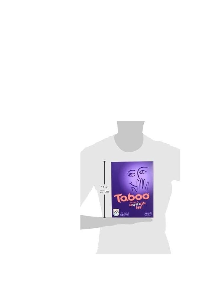 Taboo Board Game: Word Game, Party and Social Games, for 4 Players, Ages 8 and Up - Image 2
