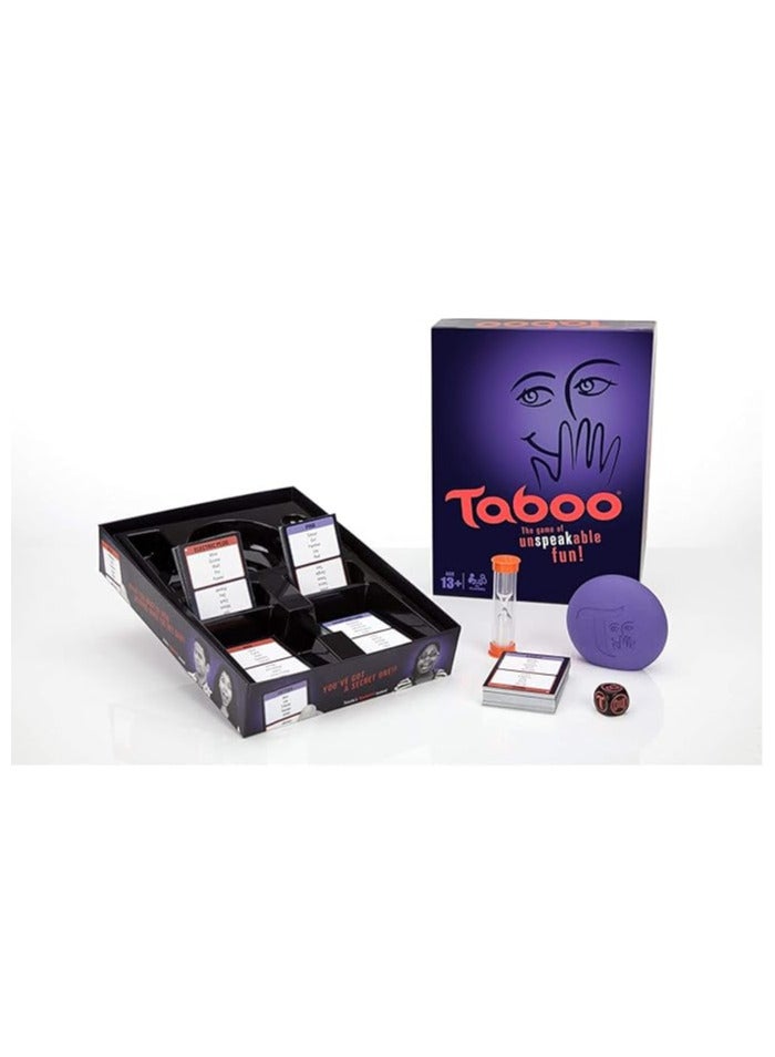 Taboo Board Game: Word Game, Party and Social Games, for 4 Players, Ages 8 and Up - Image 3