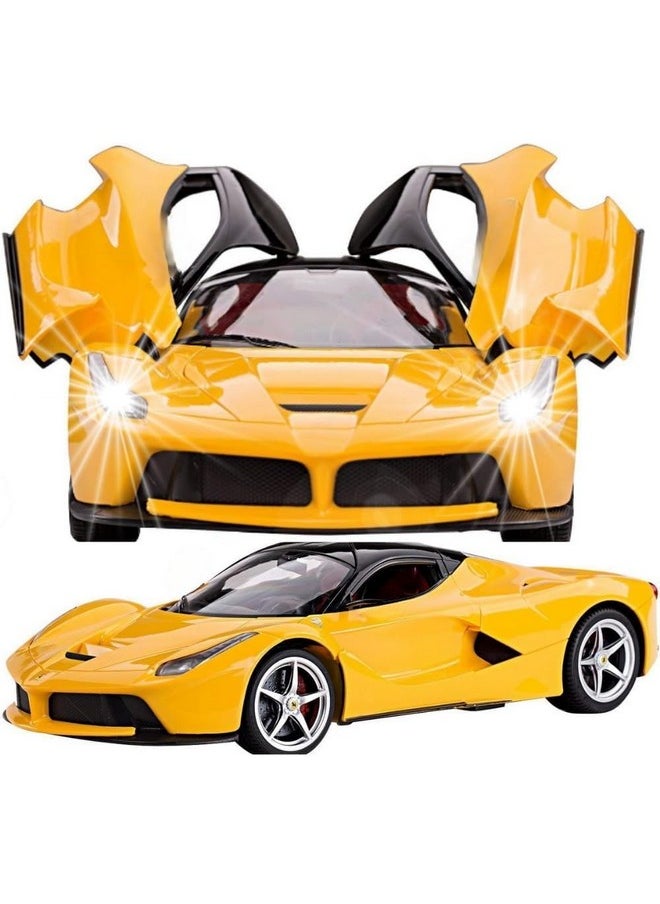 Sky Tech Sky Tech® Big Size Rechargeable Racing Car with Remote Control Sports Car with Openable Doors High Performance Rc Car with Led Lights for Kids Super Sports Car for Kids Speed Rc Car Toy  - Image 2