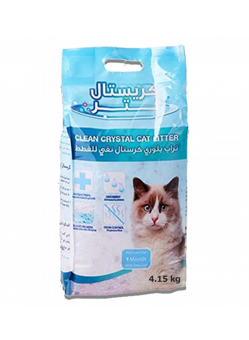 Silica Gel Cat Litter 4.15 Kg Plastic Bag