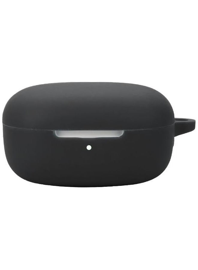 Case Compatible with Xiaomi Redmi Buds 6 Play, Ultra-thin Soft Cover, Slim-Fit, Anti-Fall, Silicone Shockproof Protective Case for Xiaomi Redmi Buds 6 Play.(Black) - Image 1