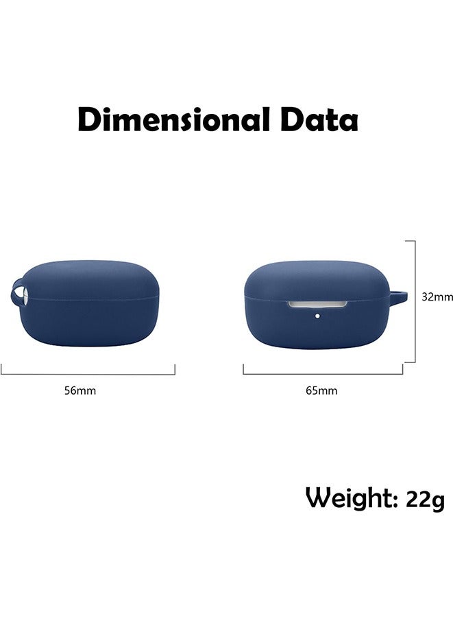 Case Compatible with Xiaomi Redmi Buds 6 Play, Ultra-thin Soft Cover, Slim-Fit, Anti-Fall, Silicone Shockproof Protective Case for Xiaomi Redmi Buds 6 Play.(Black) - Image 4