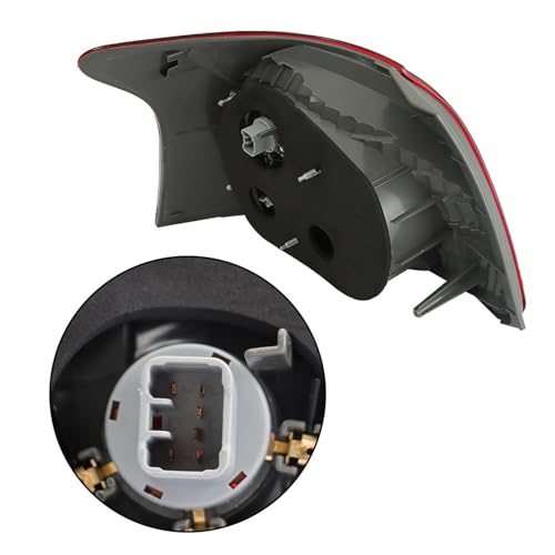 Silscvtt Rear Brake Tail Lights Assembly Replacement for Toyota Yaris Sedan 2007-2012 RH Passenger Side Tail Lamps 8155152600, TO2819133 - Image 5