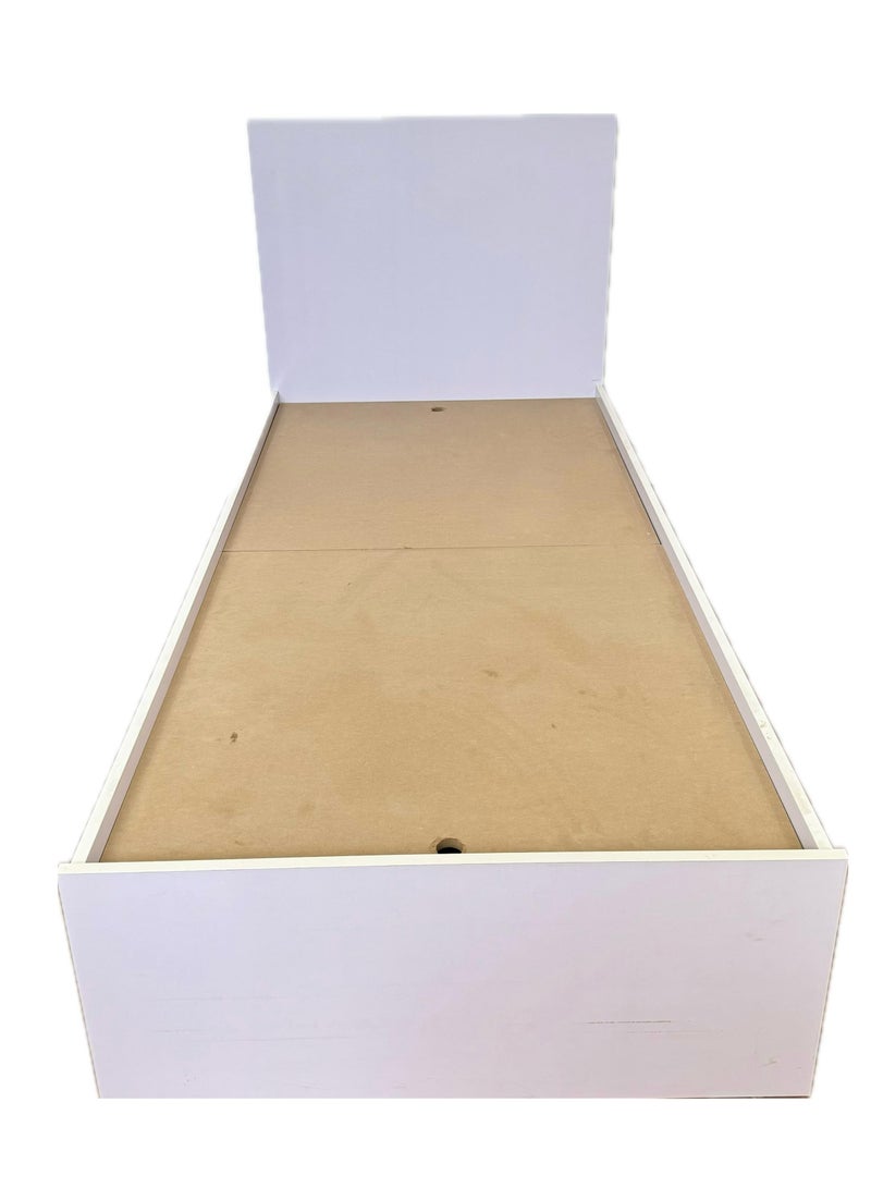 Generic Single bed 90* 200 CM high quality wood  - Image 2