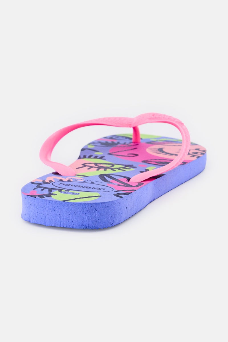 Havaianas Women Slip On Top Cool CF Slippers, Multicolor - Image 3