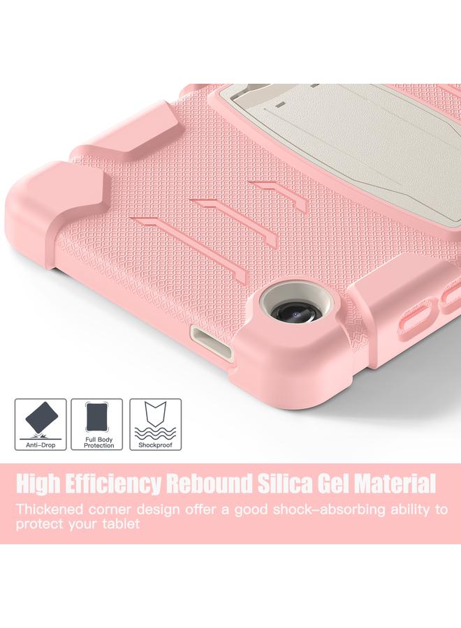 إيروريكس جراب لجهاز Samsung Galaxy Tab A9 مزود بإطار شاشة محمي بثلاث طبقات + جراب كمبيوتر لوحي مضاد للصدمات من السيليكون مع حامل - Image 3