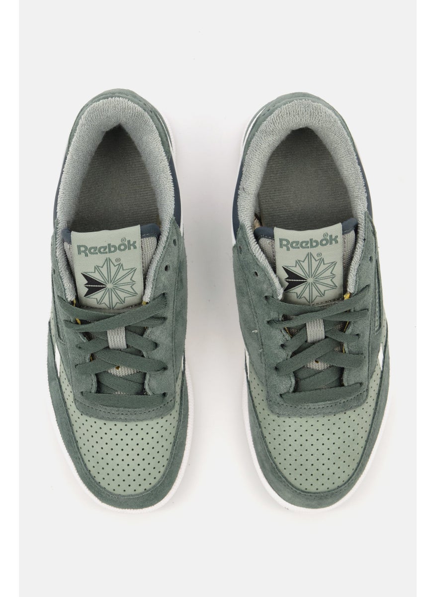 Reebok Kids Boy Lace Up Training Shoes, Green  - Image 3
