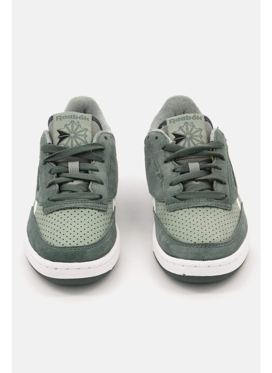 Reebok Kids Boy Lace Up Training Shoes, Green  - Image 4