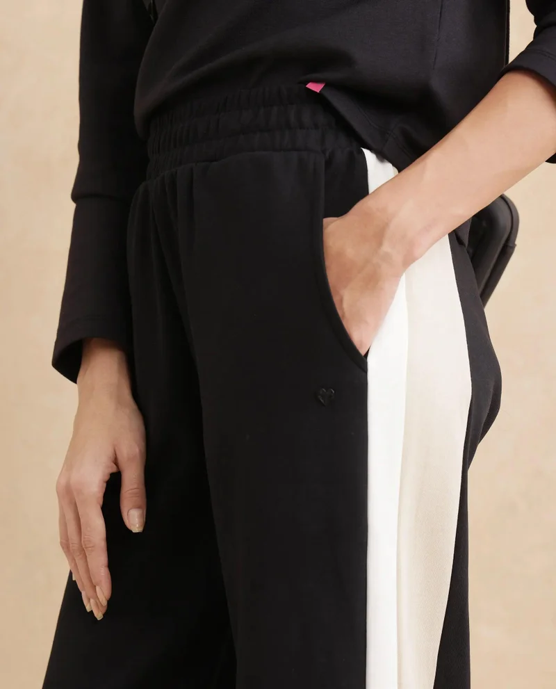 ريريزم Women's Contrast Panelled Trackpants