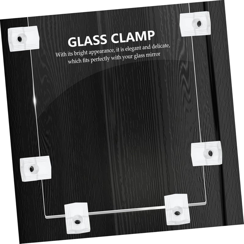 KSA market popular practical build POPETPOP 40sets Clear Plastic Mirror Clips Kit for Mounting for Home Bathroom and Display Cabinets Includes Screws and Options Shop & home all-space compatible Public demand affordable quality Modern practical shape Sufficient order stock Global easy assemble picks Climate adapted delivery plan Easy handling optimized design Wide use selected material Oil resistant Full land route delivery Regular scheduled transit Economical upgraded quality Globally trusted affordable quality Field test upgraded craftsmanship Fast intercity distribution Labor saving Simple upgraded construction Individual & group usable Flexible usage build All-round applied quality Ready goods scheduled ship Worldwide simple practical design Gulf popular simple design Water rust proof - Image 4