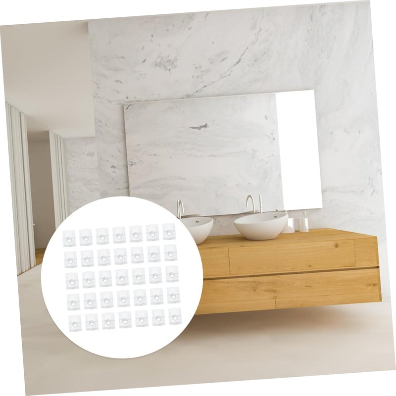KSA market popular practical build POPETPOP 40sets Clear Plastic Mirror Clips Kit for Mounting for Home Bathroom and Display Cabinets Includes Screws and Options Shop & home all-space compatible Public demand affordable quality Modern practical shape Sufficient order stock Global easy assemble picks Climate adapted delivery plan Easy handling optimized design Wide use selected material Oil resistant Full land route delivery Regular scheduled transit Economical upgraded quality Globally trusted affordable quality Field test upgraded craftsmanship Fast intercity distribution Labor saving Simple upgraded construction Individual & group usable Flexible usage build All-round applied quality Ready goods scheduled ship Worldwide simple practical design Gulf popular simple design Water rust proof - Image 3