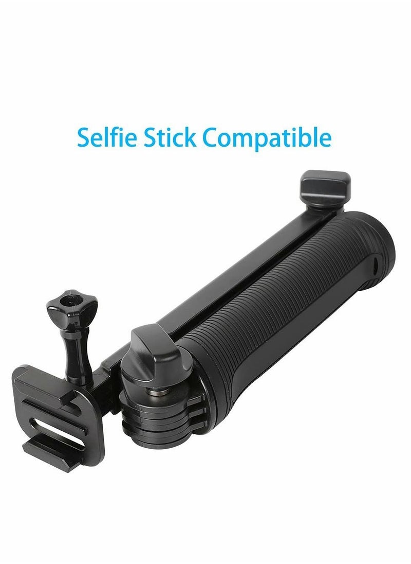 Y&D - Quick Release Base Tripod Adapter Mount Compatible for GoPro Hero 9 8 7 6 5 4 Session Max, Insta360 One R, DJI Osmo Action, Akaso Sports Camera, Black - Image 1