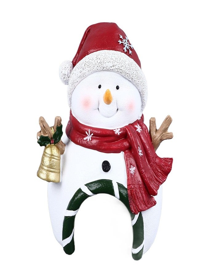 FUZHUI Christmas Aquarium Decoration, Festive resins Ornaments for Fish, to and Safe, Multipurpose Home Office Decor, Brings Joyful Ambient, and Long (Christmas Snowman) - Image 1