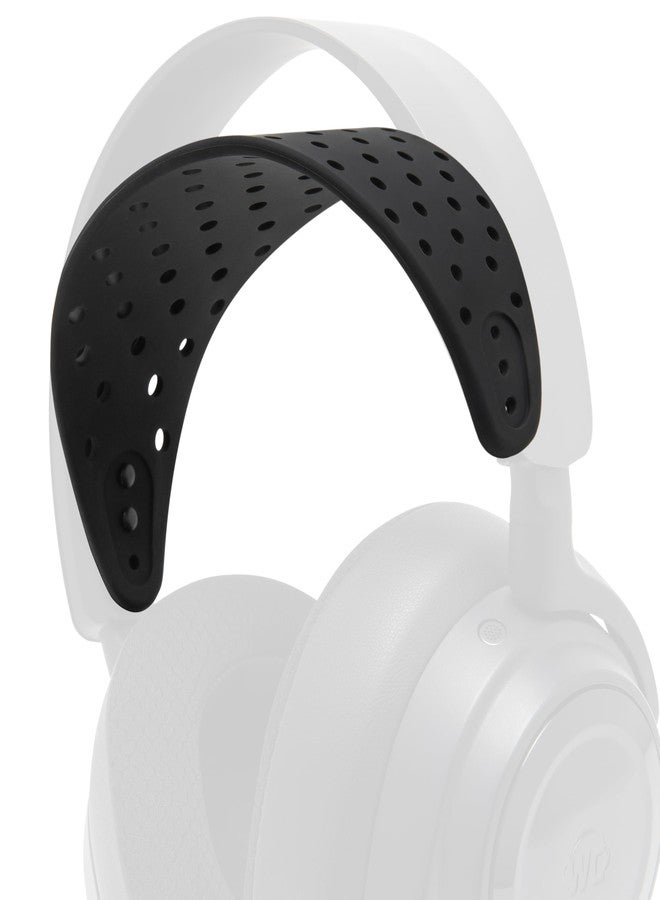 WC طوق رأس WC HeadbandZ Arctis Nova V2 - طوق رأس سيليكون عريض مطور متوافق مع سماعات Arctis Nova من Wicked Cushions | تصميم أوسع لتوزيع الوزن، سيليكون أكثر نعومة ومرونة | أسود - Image 1