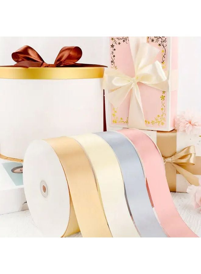 Orange Ribbon For Bouquet Hair Bow Gift Wrapping DIY Craft Supplies Wedding Party Decorations - Image 2