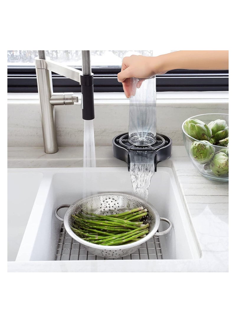 SOSEKO Automatic Kitchen Sink Cup Washer Glass Rinser - Image 2