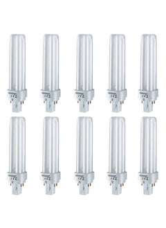 Osram Osram 13w 4pin G24q-1 830 Warm White Dulux DE PLC - DE (Pack of 10)  - Image 1
