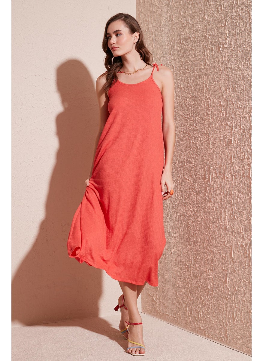 Regular Fit Rope Strap Long Dress Women's Dress 5865732 - pzsku/ZE1FCF821EA606574E596Z/45/_/1741272171/078e5fd0-6888-452c-b8fc-3ee0ab7c632f