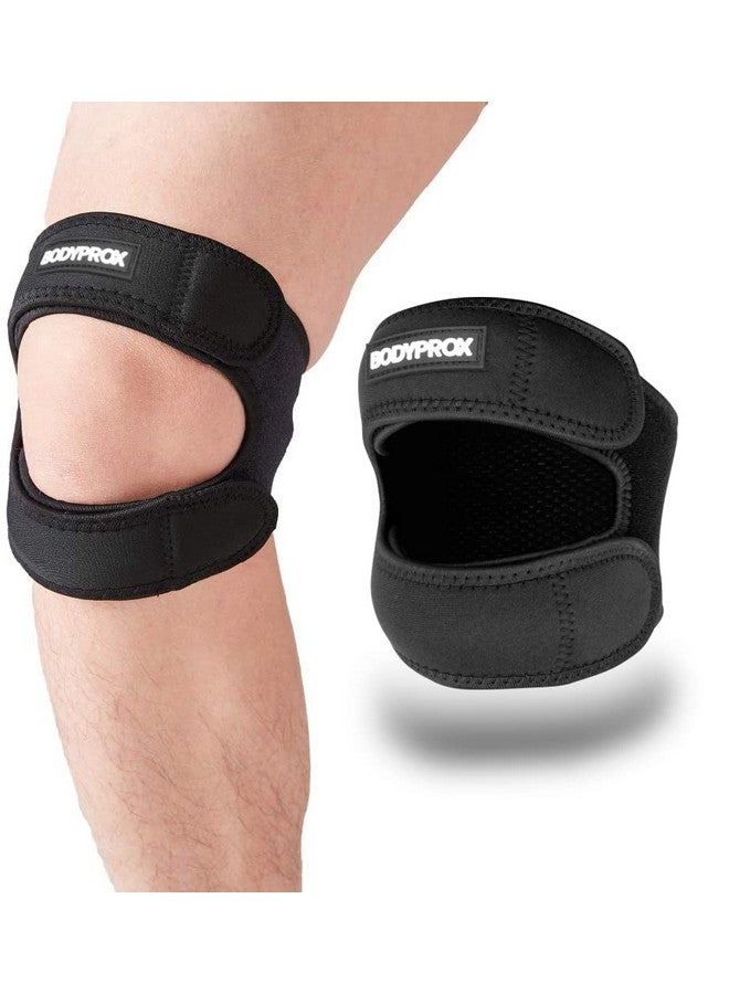 Bodyprox Patellar Tendon Support Strap (Large, Knee Pain Relief Adjustable Neoprene Knee Strap For Running, Arthritis, Jumper, Tennis Injury Recovery) - Image 1