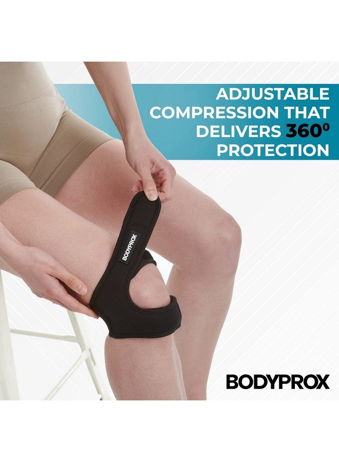 Bodyprox Patellar Tendon Support Strap (Large, Knee Pain Relief Adjustable Neoprene Knee Strap For Running, Arthritis, Jumper, Tennis Injury Recovery) - Image 5