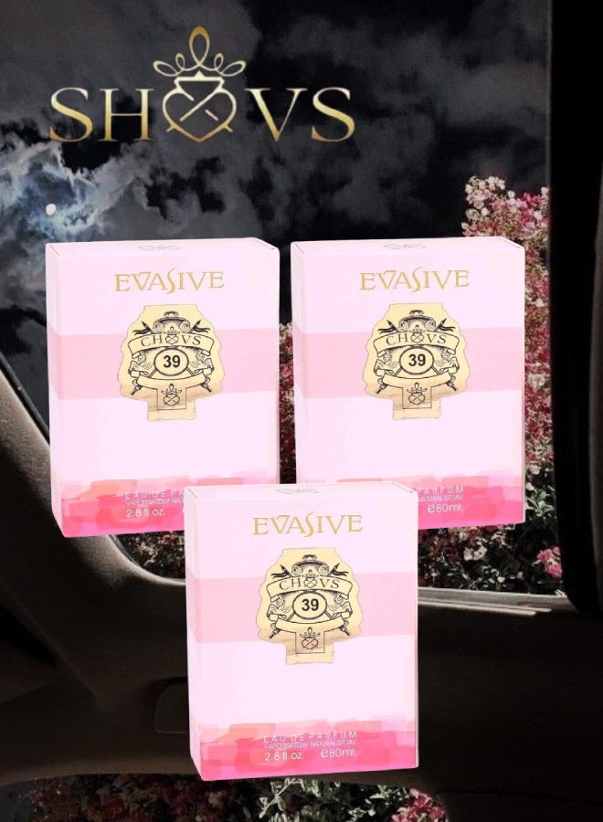 شوفز 3 قطع عطر إفاسيف 80مل - Image 1