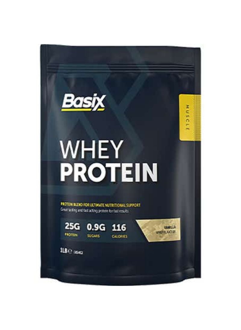 Basix Whey Protein 14 Servings Vanilla Whip Powder 454 g