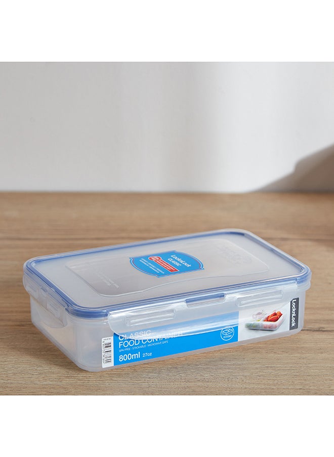 LOCK & LOCK - Rectangular Food Container with Divider 800 ml - Image 1