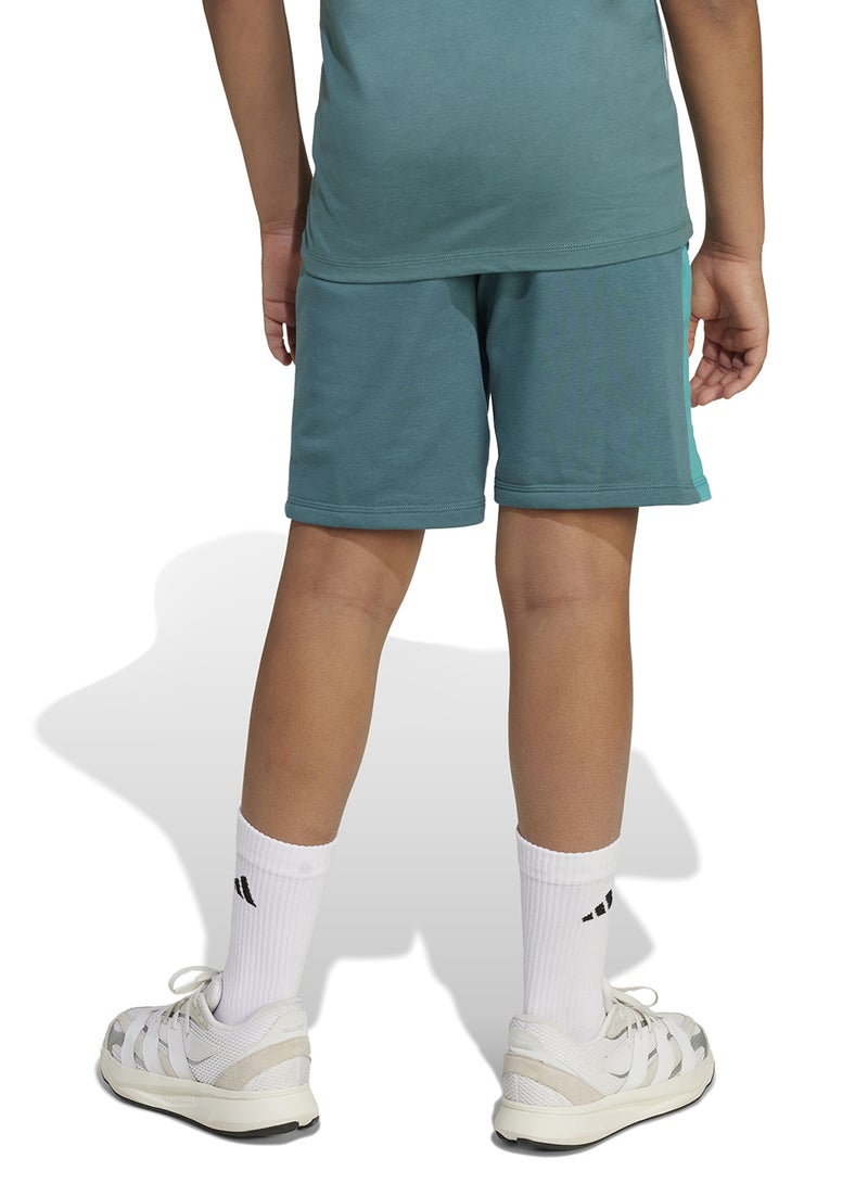 Adidas Youth Seasonal Esential Colorblock Shorts - Image 2