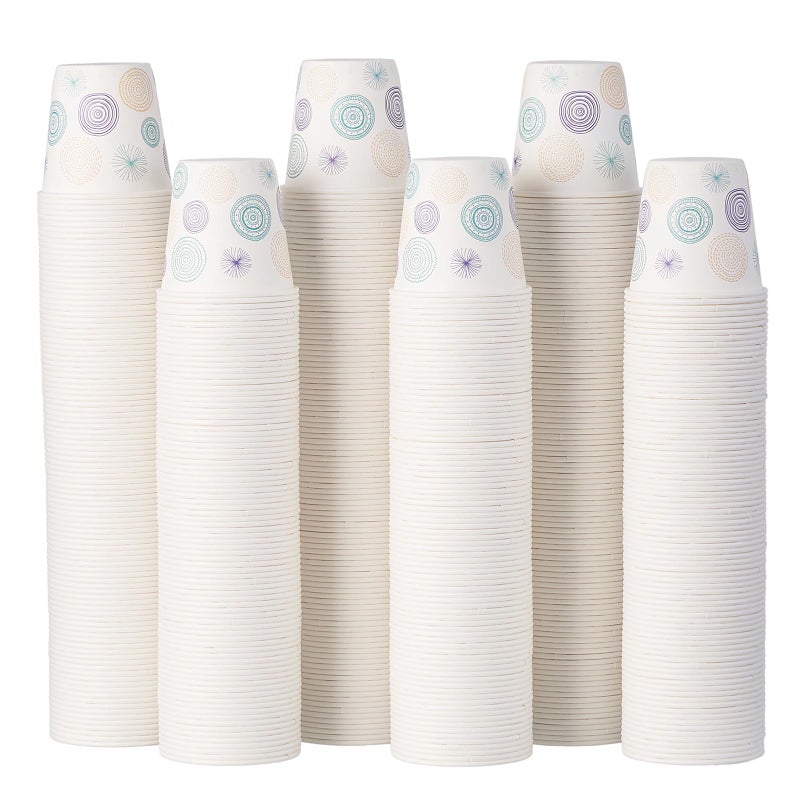 Tamone 600 Pack 3 Oz Bathroom Cups  Small Paper Cups  Mouthwash Cups  Disposable Paper Cups 3Oz Paper Cups For Party  Picnic  Bbq  Travel  Home And Event - Image 1
