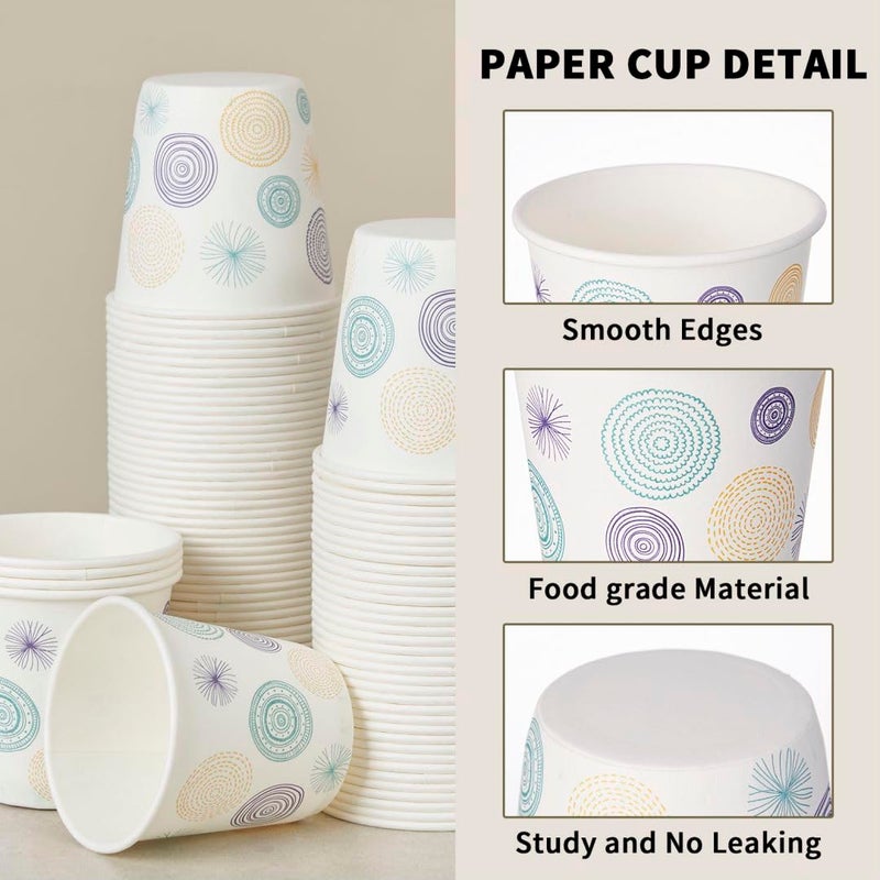 Tamone 600 Pack 3 Oz Bathroom Cups  Small Paper Cups  Mouthwash Cups  Disposable Paper Cups 3Oz Paper Cups For Party  Picnic  Bbq  Travel  Home And Event - Image 3