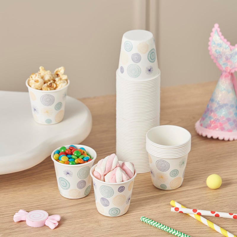 Tamone 600 Pack 3 Oz Bathroom Cups  Small Paper Cups  Mouthwash Cups  Disposable Paper Cups 3Oz Paper Cups For Party  Picnic  Bbq  Travel  Home And Event - Image 4