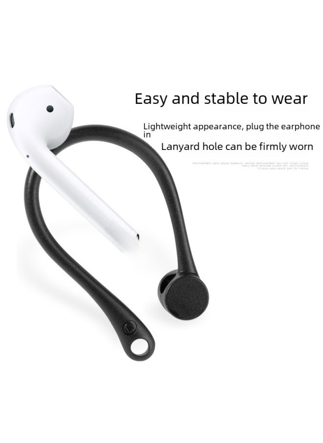 Generic - Silicone Ear Hooks For Airpods Bluetooth Earphones Accessories Sports Ear Hanging Hooks Digital Computer Other Accessories-Color:GLD-SL192-05 Purple - Image 1