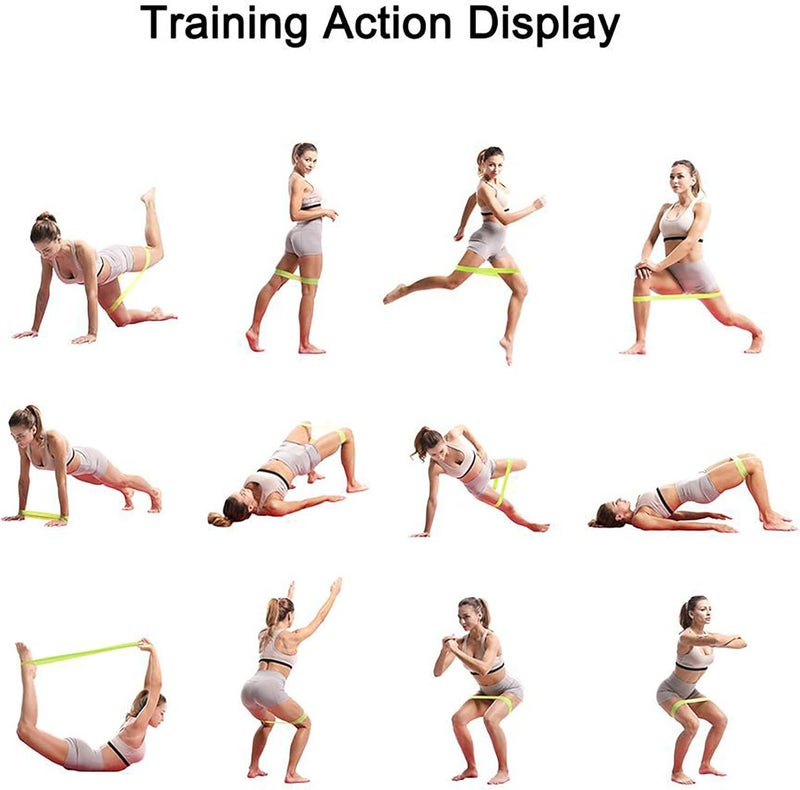 GoodTool 5-Pack Resistance Loop Bands for Hip Training and Leg Workouts - Image 5