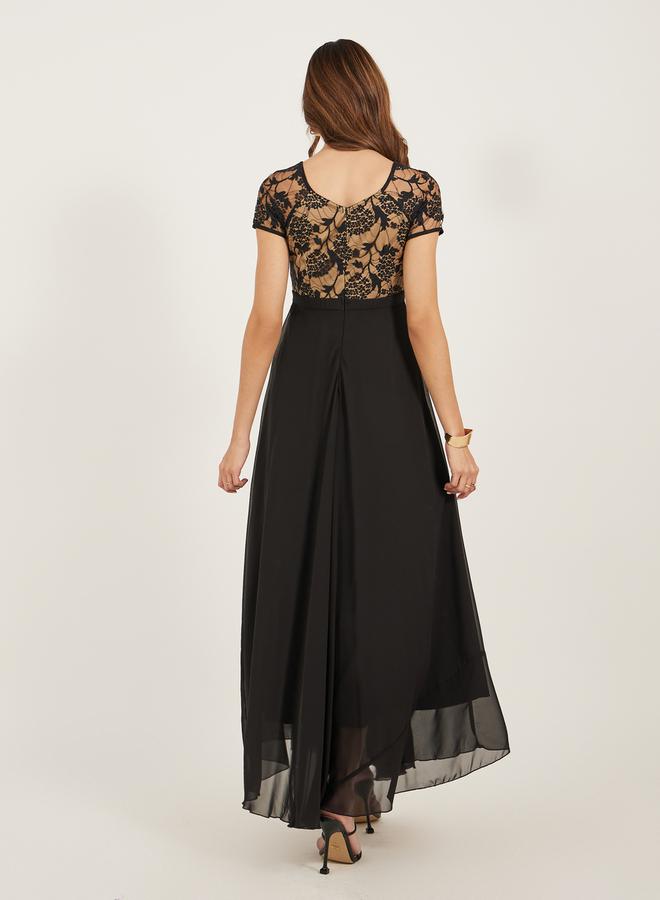 Styli Lace Bodice Maxi Dress - Image 5
