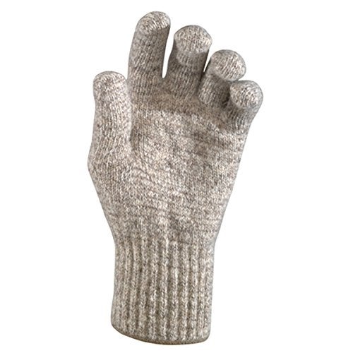FOX RIVER FoxRiver Fox River Men's Mid Weight Ragg Glove, Brown Tweed, Large - Image 2