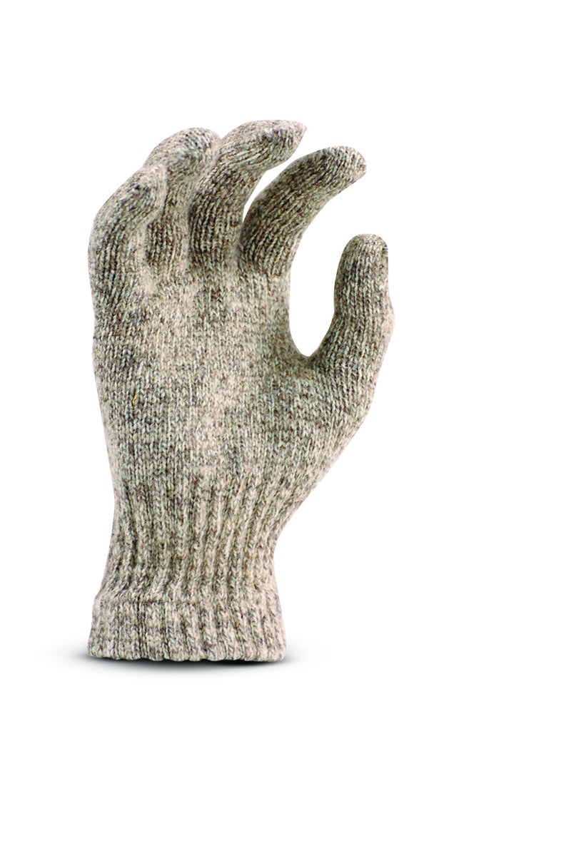 FOX RIVER FoxRiver Fox River Men's Mid Weight Ragg Glove, Brown Tweed, Large - Image 3
