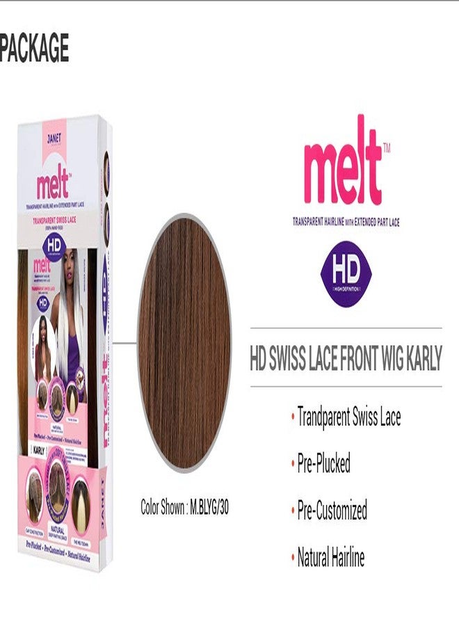 Janet Collection HD Melt Extended Part KARLY Lace Front Wig (2) - Image 4