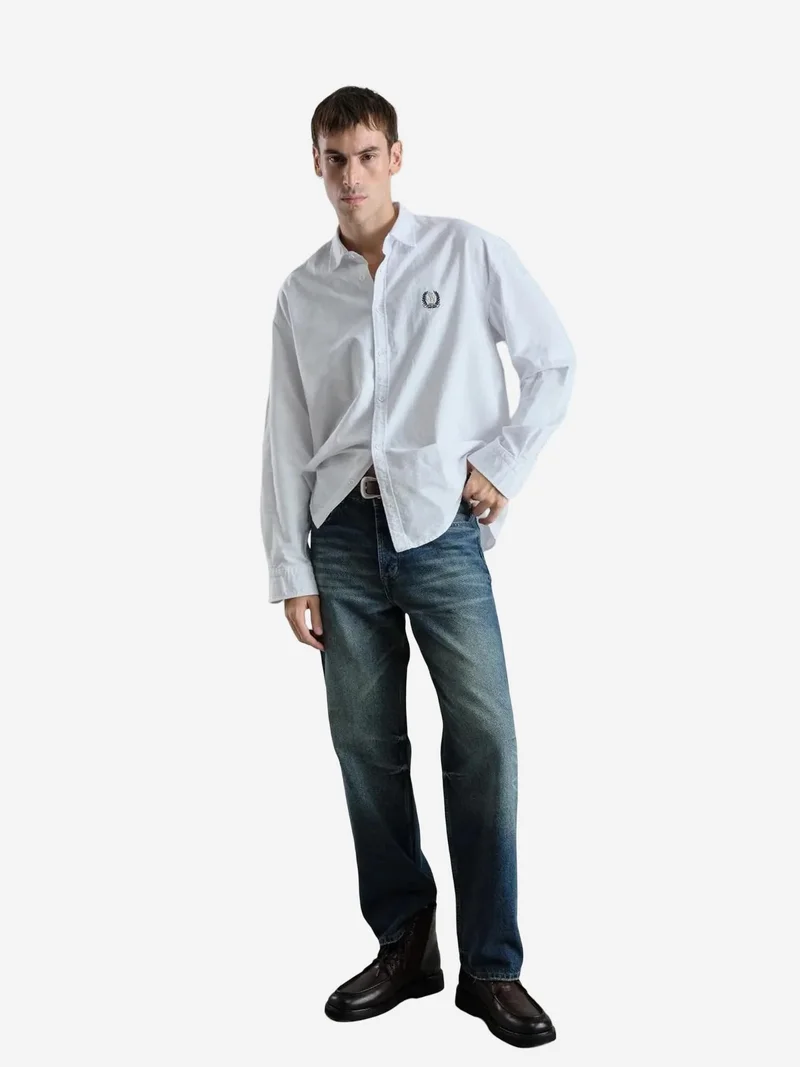 جيستو GIESTO Embroidered Long Sleeve Button-Up Shirt