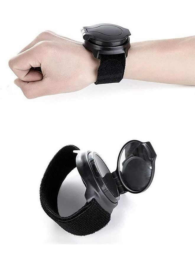 مييلان دراجة معصم أمان مرآة الرؤية الخلفية للدراجة الرؤية الخلفية واقيات المعصم ، ملحقات الدراجة القابلة للدوران والطي - Image 3