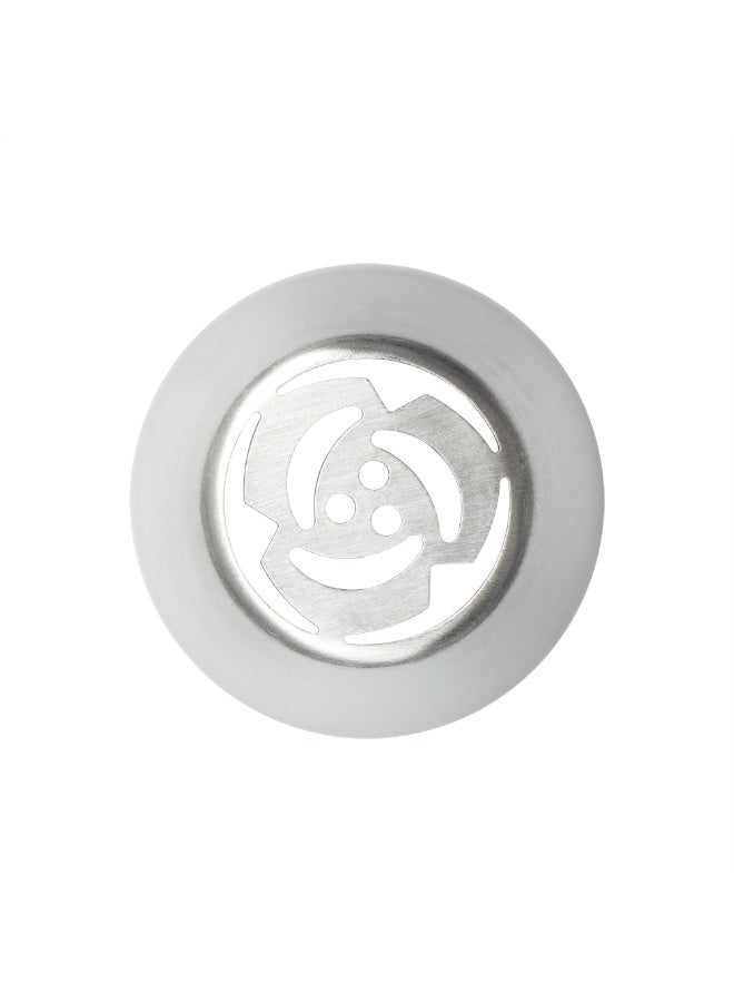 Restaurantware Russian Piping Tip, 1 Rose Cake Decor Piping Tip - #13, Corrosion-Resistant, Stainless Steel Decorating Tip For Frosting, Dishwashable, Decorate Cupcakes, Cakes, or Cookies - Image 1