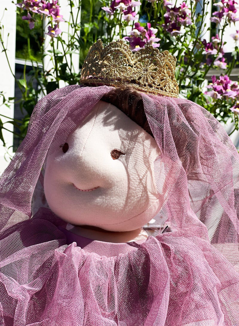 by ASTRUP Tulle Skirt w/ Veil - Plum - Image 2