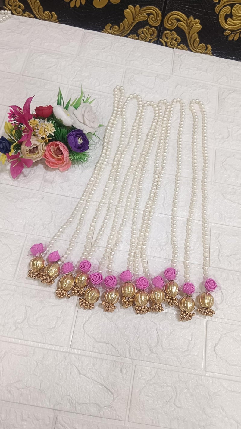 Sellplus Welcome Mala for Guest | Barat Welcome Mala | Wedding Gives Always, Welcome Gift for Barat Also Can Be Use for Frames (Free Sizes) (Pack of 2) (Design 2) - Image 4