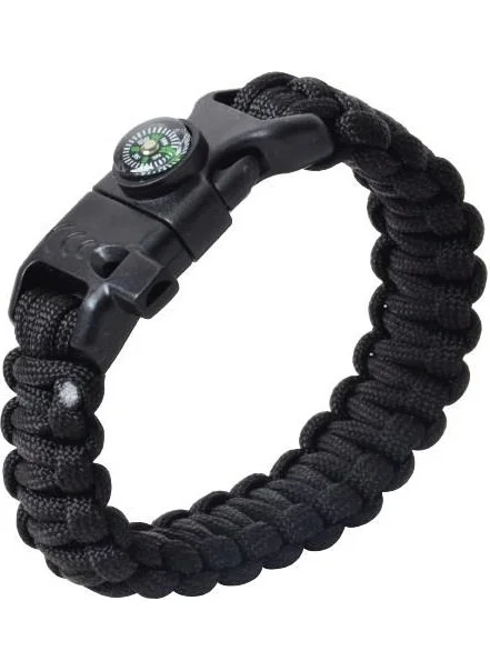 Nurgaz Campout Magnesium Paracord Bracelet with Compass