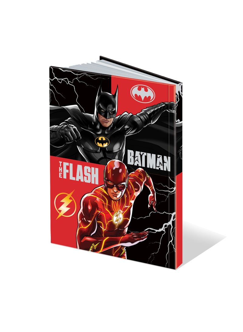 Warner Bros The Flash Hard Cover Note Book 100 Sht - Arabic Ruling (16X22)